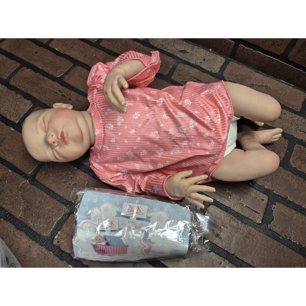 Reborn Baby Doll 17 Inch With Plush Body